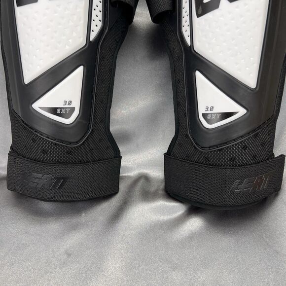 Leatt 3.0 Ext Knee & Shin Guards -‎ XXL Motocross Dirt Bike Offroad Pair Worn 1x - Picture 4 of 15